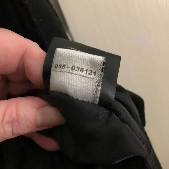 Coogi Men’s Wool Blend Military Cargo Utility Jacket Black Size Large - Picture 10 of 12